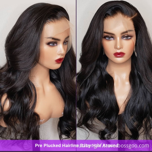 Human Hair Wigs Wholesale Raw Virgin Cuticle Aligned Wigs Pre Plucked Hair Products Women HD Lace Wig for Black Brazilian Hair